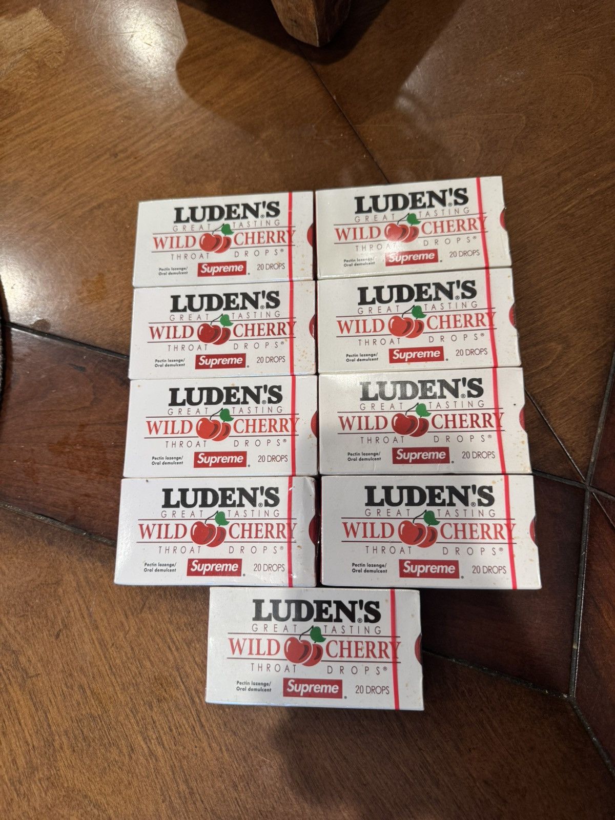 Supreme Luden Wild Cherry Cough Drops
