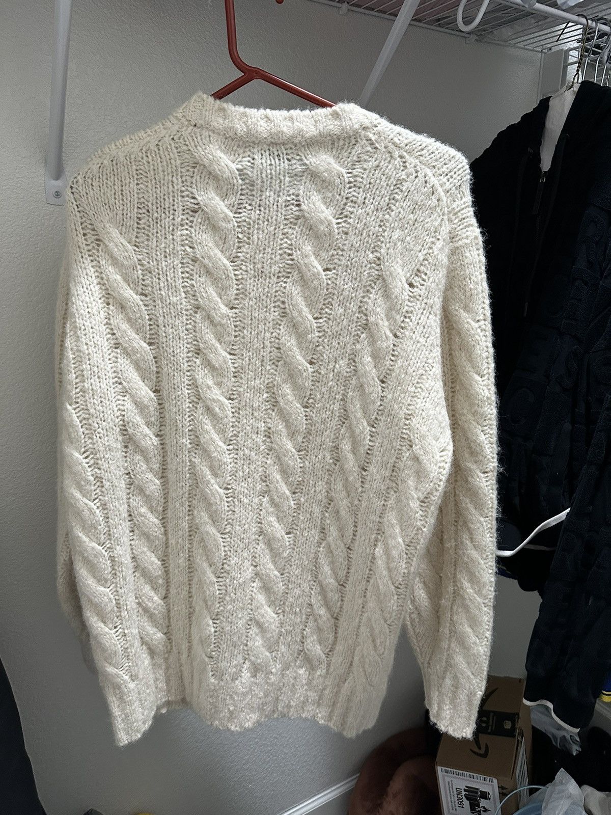 Brunello Cucinelli Brunello Cucinelli Alpaca Cashmere Cable Knit Sweater 50 Size US M / EU 48-50 / 2 - 2 Thumbnail