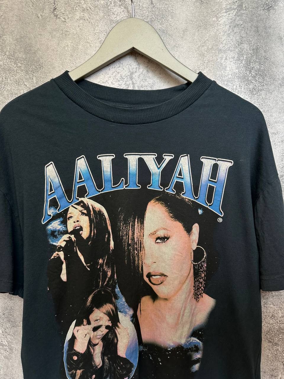 Rap Tees Vintage Aaliyah T-Shirt Crew Rap Tee Bootleg Size US S / EU 44-46 / 1 - 5 Thumbnail