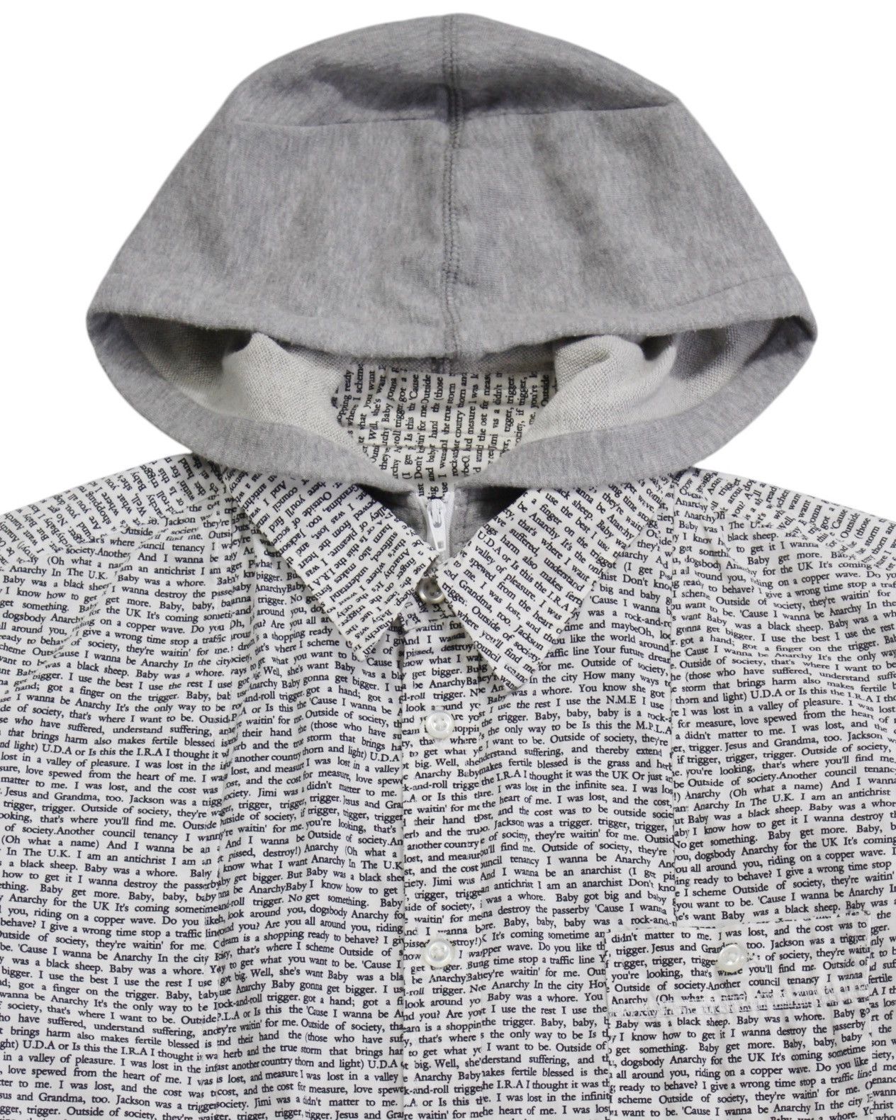 Hysteric Glamour SS2010 PPFM BOOK PRINTED LAYERED SHIRT Size US L / EU 52-54 / 3 - 7 Thumbnail