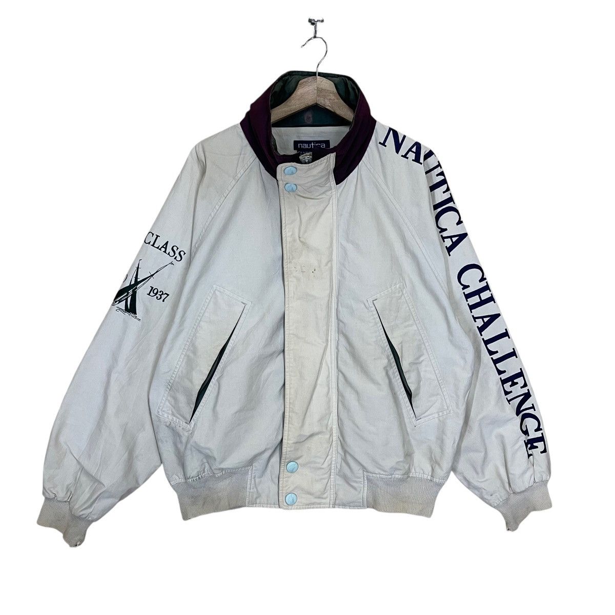 Nautica Vintage 90s Nautica Classic Jacket Size US L / EU 52-54 / 3 - 1 Thumbnail