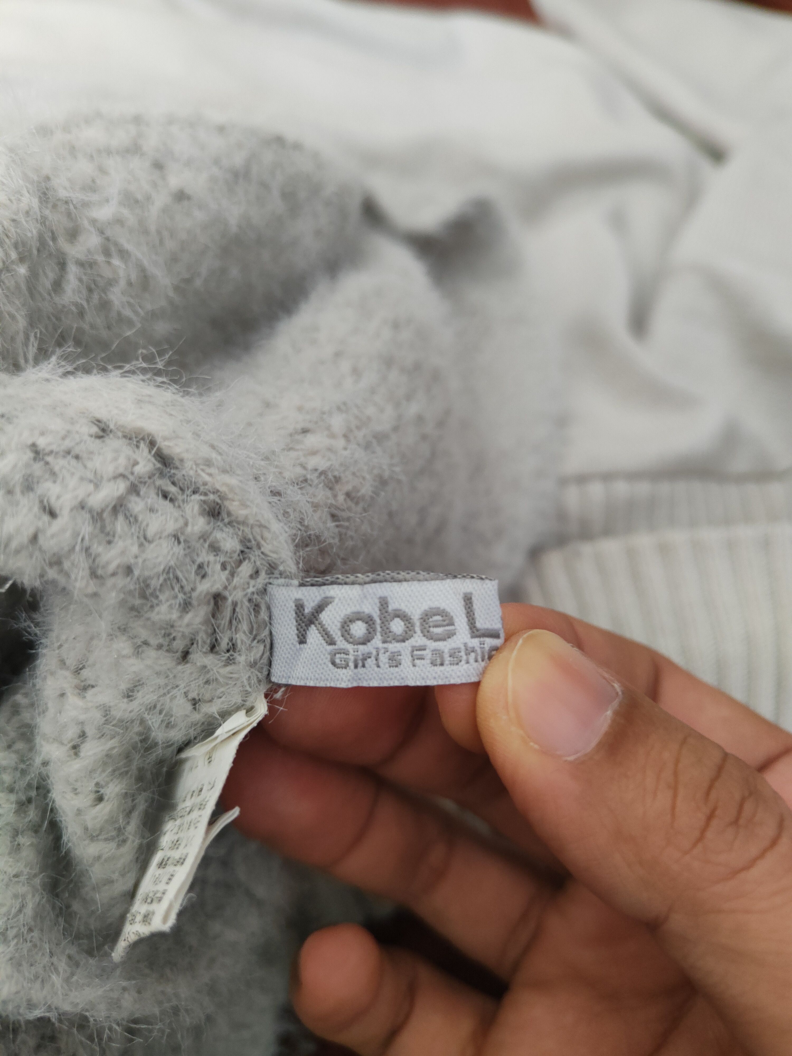 Japanese Brand × Vintage Kobe Lettuce Gray Shag Shaggy Fur Mohair Knitwear #W2238 Size M / US 6-8 / IT 42-44 - 13 Thumbnail