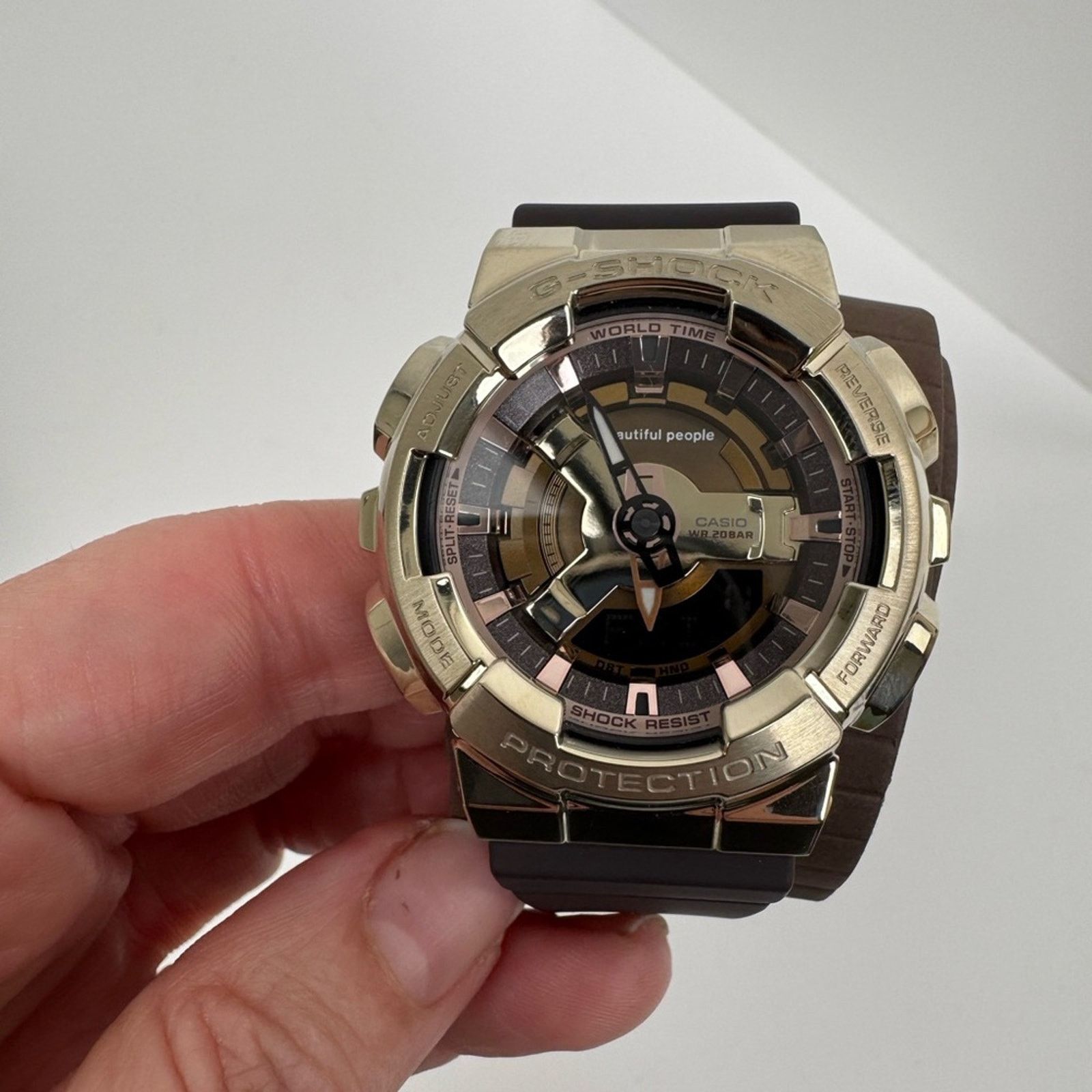 G Shock Casio G-Shock x Beautiful People Brown Analog-Digital Watch Size ONE SIZE - 2 Thumbnail