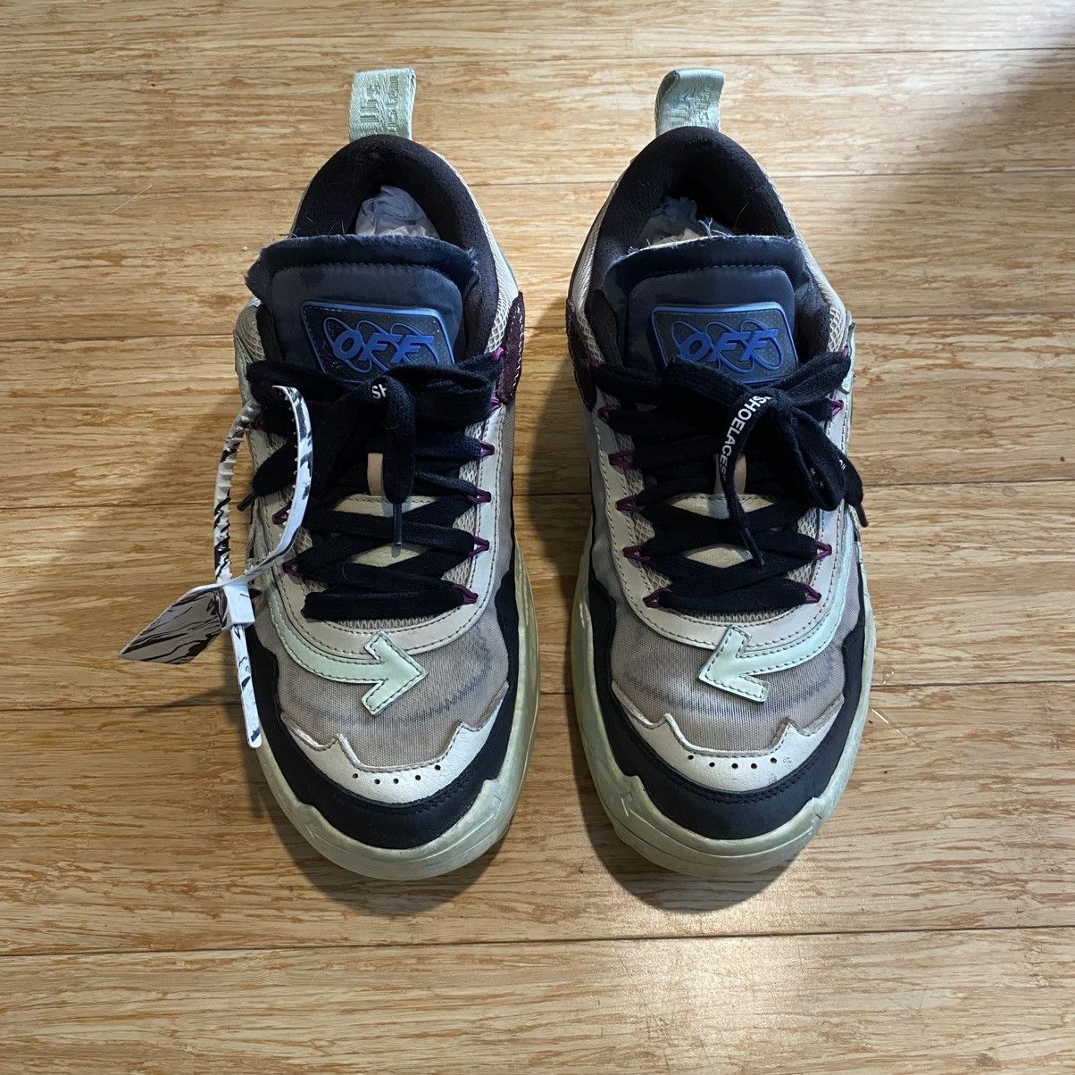 Off-White Off-White - ODSY-1000 Black/Mint Size US 10 / EU 43 - 4 Thumbnail
