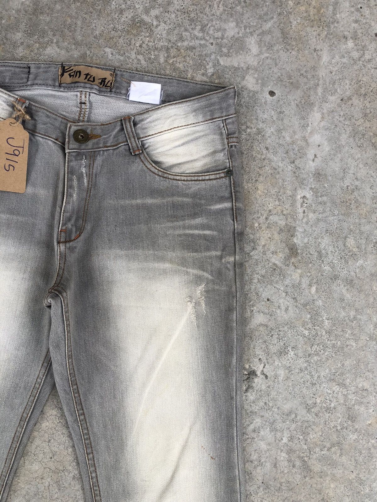 Japanese Brand Japanese Kan Tu Flared Jeans Distressed Jeans Size US 32 / EU 48 - 5 Thumbnail