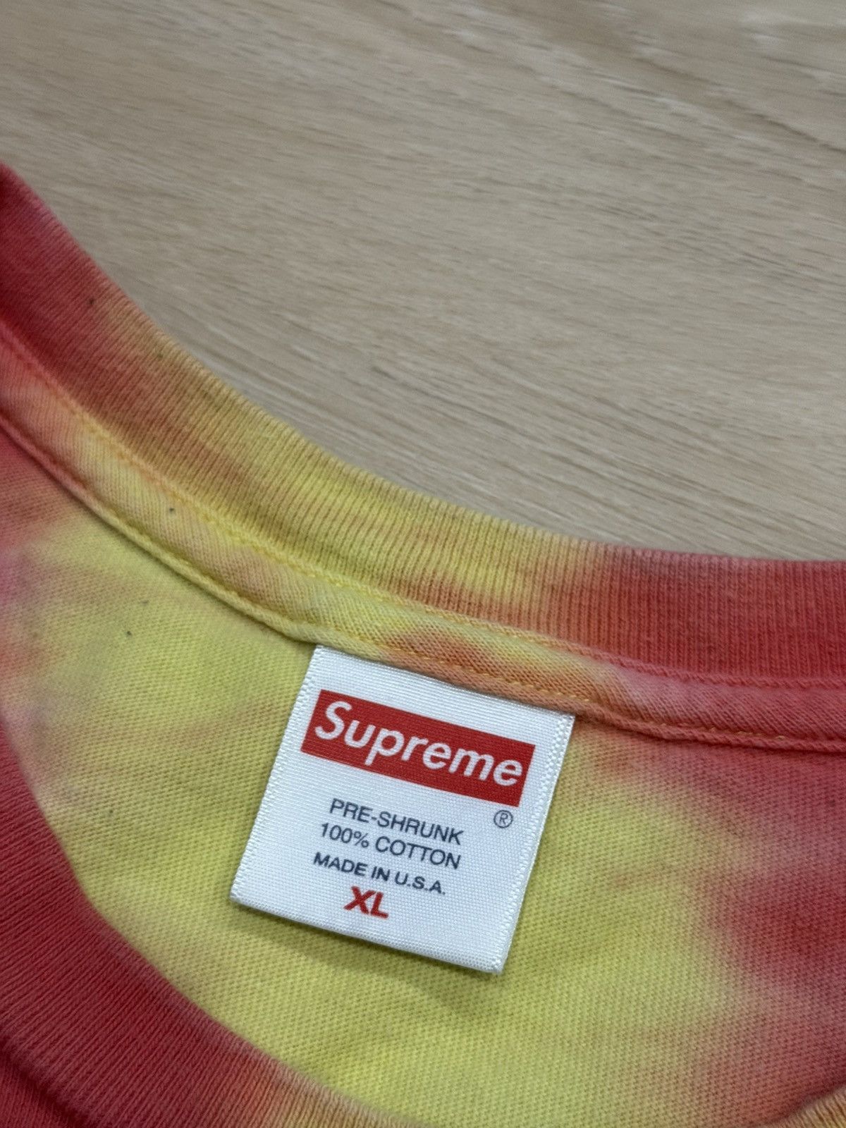 Supreme Supreme Loved by the Children Tee ‘Tie Dye’ Size US XL / EU 56 / 4 - 7 Thumbnail