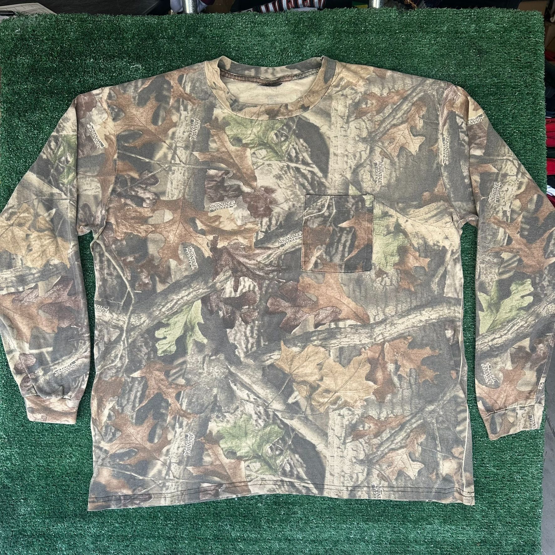Realtree Vintage 90s Realtree Camo T-Shirt Long Sleeve Grunge Gorpcor Size US XL / EU 56 / 4 - 8 Thumbnail