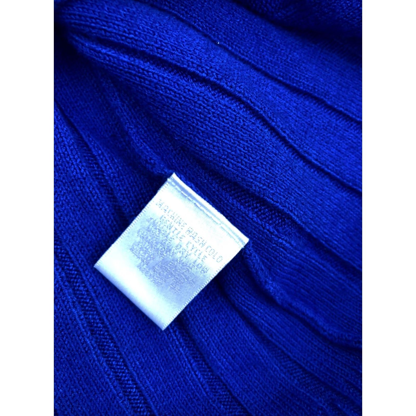 Worthington WORTHINGTON Ribbed Pullover Sweater Women's XL Blue Vintage Long Sleeve Shirt Womens XL Blue Vintage Pullover Sweater Size XL / US 12-14 / IT 48-50 - 5 Thumbnail
