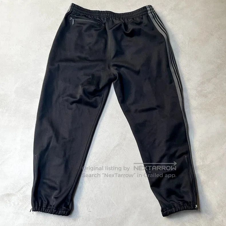 NEEDLES ZIPPED TRACK PANT POLY SMOOTH .