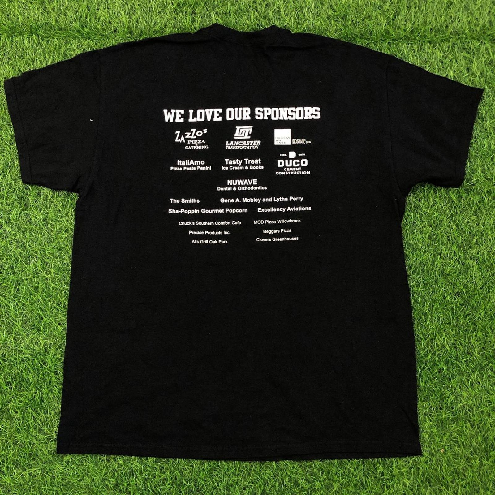 Gildan Black ‘Game Day’ HSHS Cheer Graphic Tee Size US XL / EU 56 / 4 - 3 Thumbnail