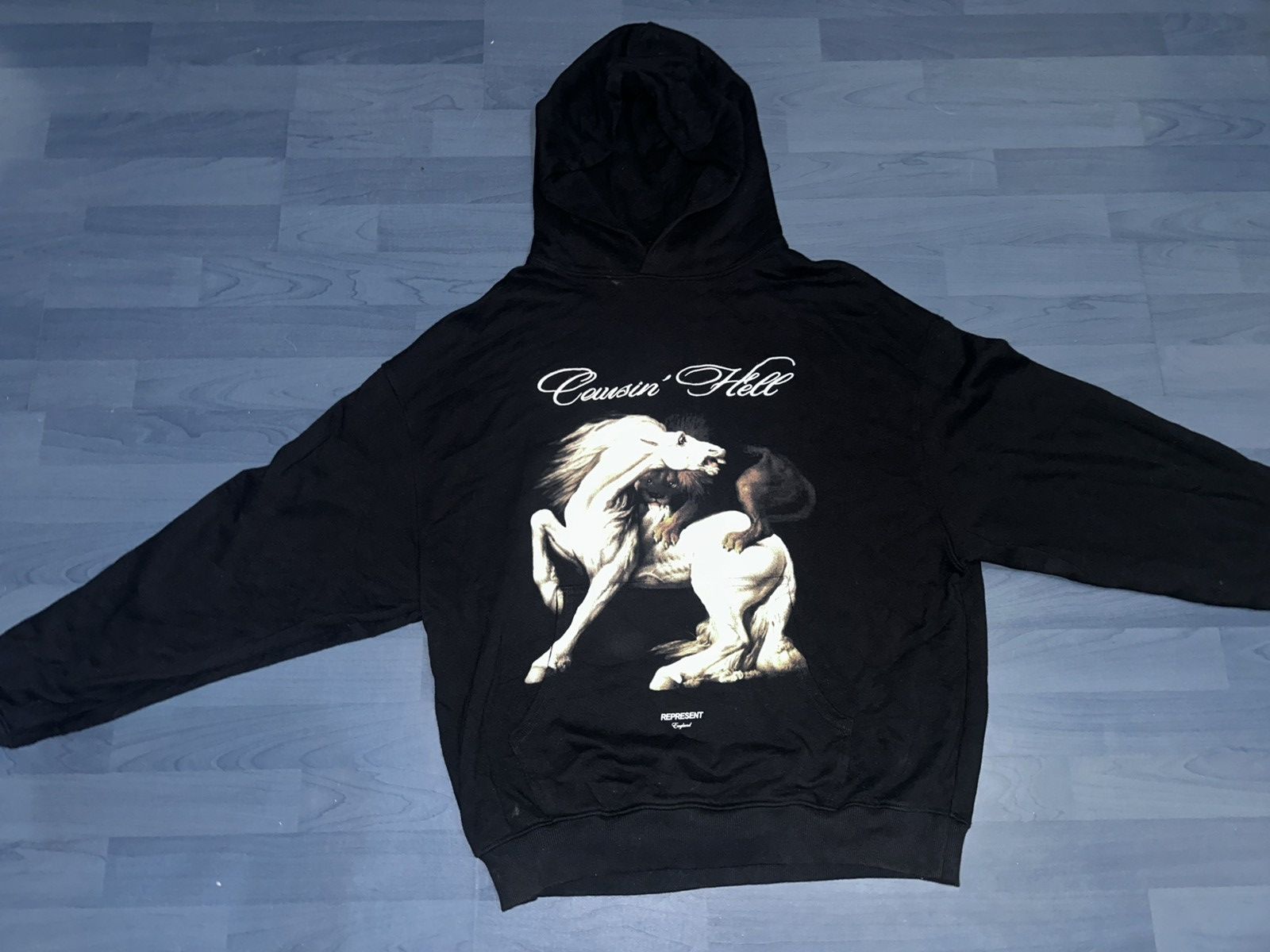 Represent Clo. Represent “Causin’ Hell” Hoodie Size US L / EU 52-54 / 3 - 1 Thumbnail