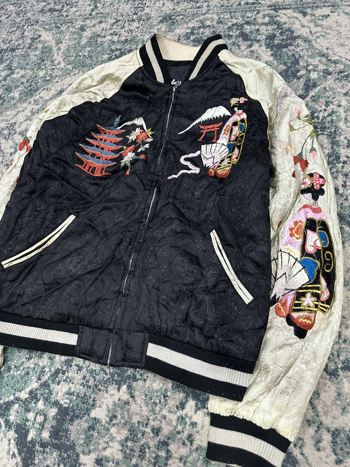 Toyo Enterprises Vintage Japanese Brand Sukajan Reversible Jacket Size US M / EU 48-50 / 2 - 7 Thumbnail