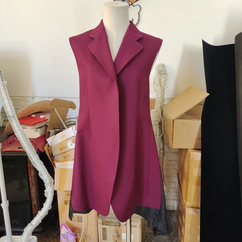 Comme des Garcons Comme des Garçons Collared Long Vest - dmc Size US M / EU 48-50 / 2 - 1 Thumbnail
