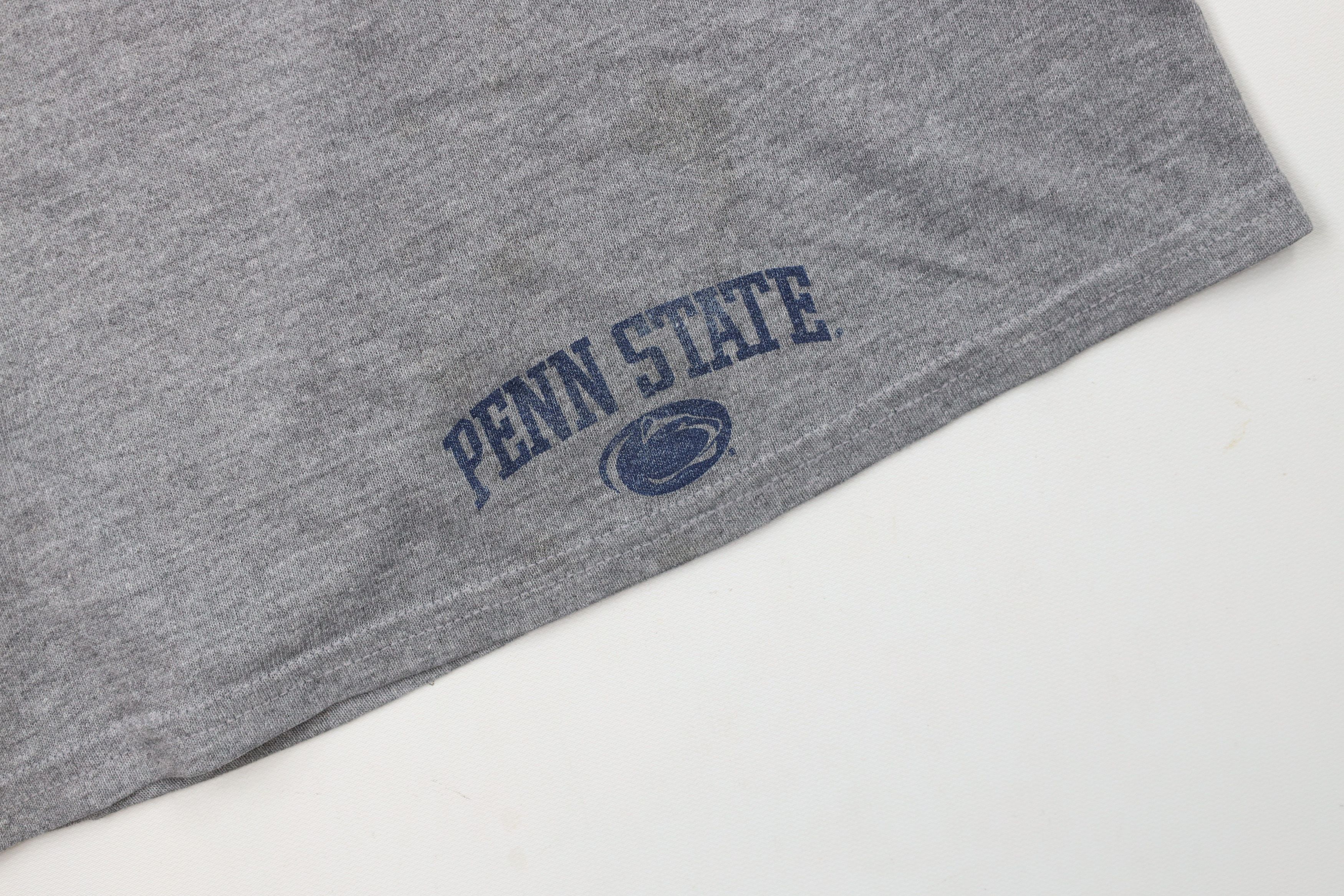 Russell Athletic × Vintage Vintage 90s Russell Athletic State University Shorts Gray Size US 38 / EU 54 - 5 Thumbnail