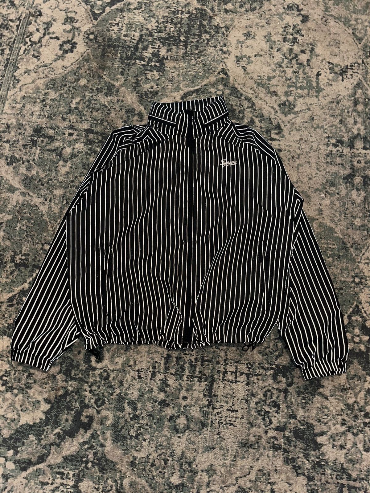 Supreme Reflective Pinstripe TrackJacket