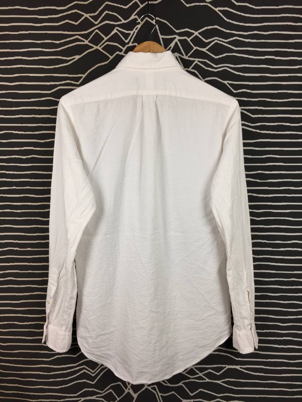 Ralph Lauren Vtg Ralph Lauren Seersucker Button-Down Casual Shirt Size US S / EU 44-46 / 1 - 5 Thumbnail