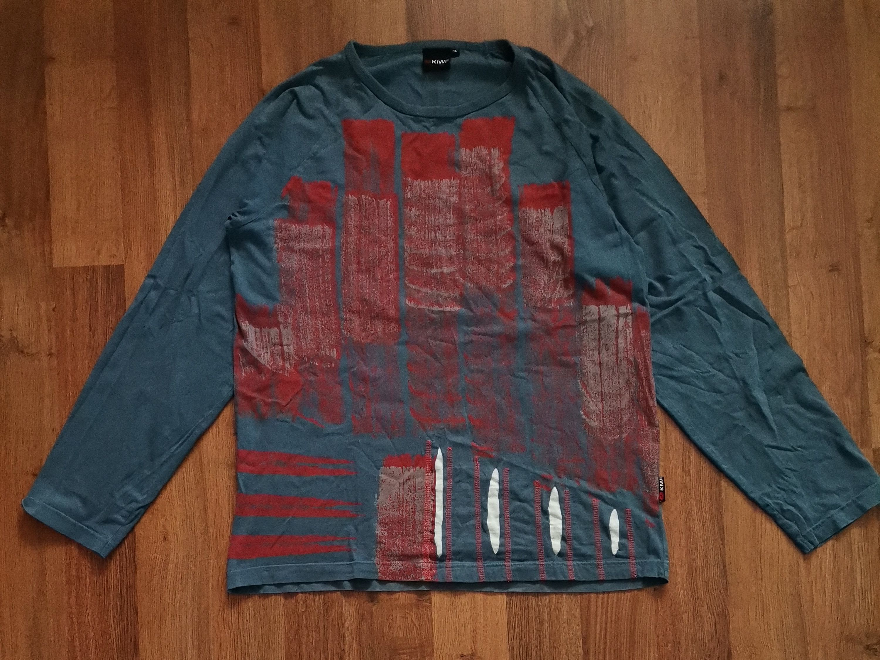 Kiwi × Vintage Vintage Kiwi Abstract L/S Size US XL / EU 56 / 4 - 1 Thumbnail