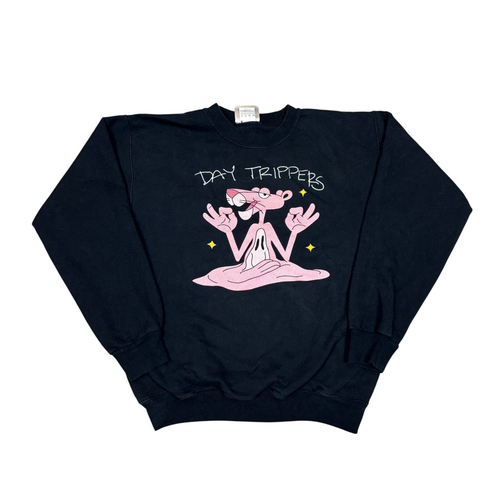 Vintage Vintage Pink Panther Day Trippers Psychedelic Sweatshirt S Size US S / EU 44-46 / 1 - 1 Thumbnail