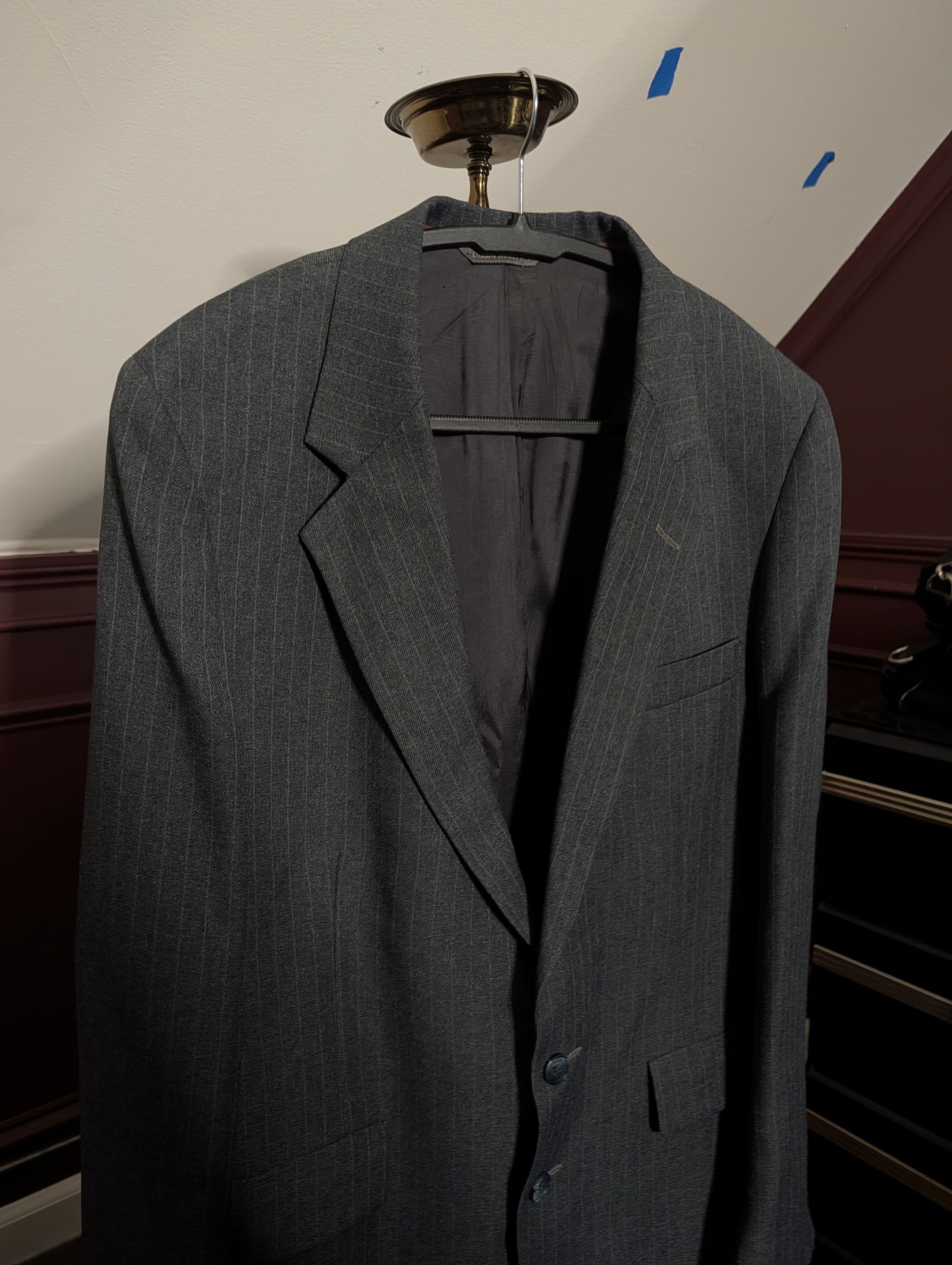 Levi's Vintage Clothing Vintage made in USA Business Class pinstriped blazer Size 40L - 2 Thumbnail