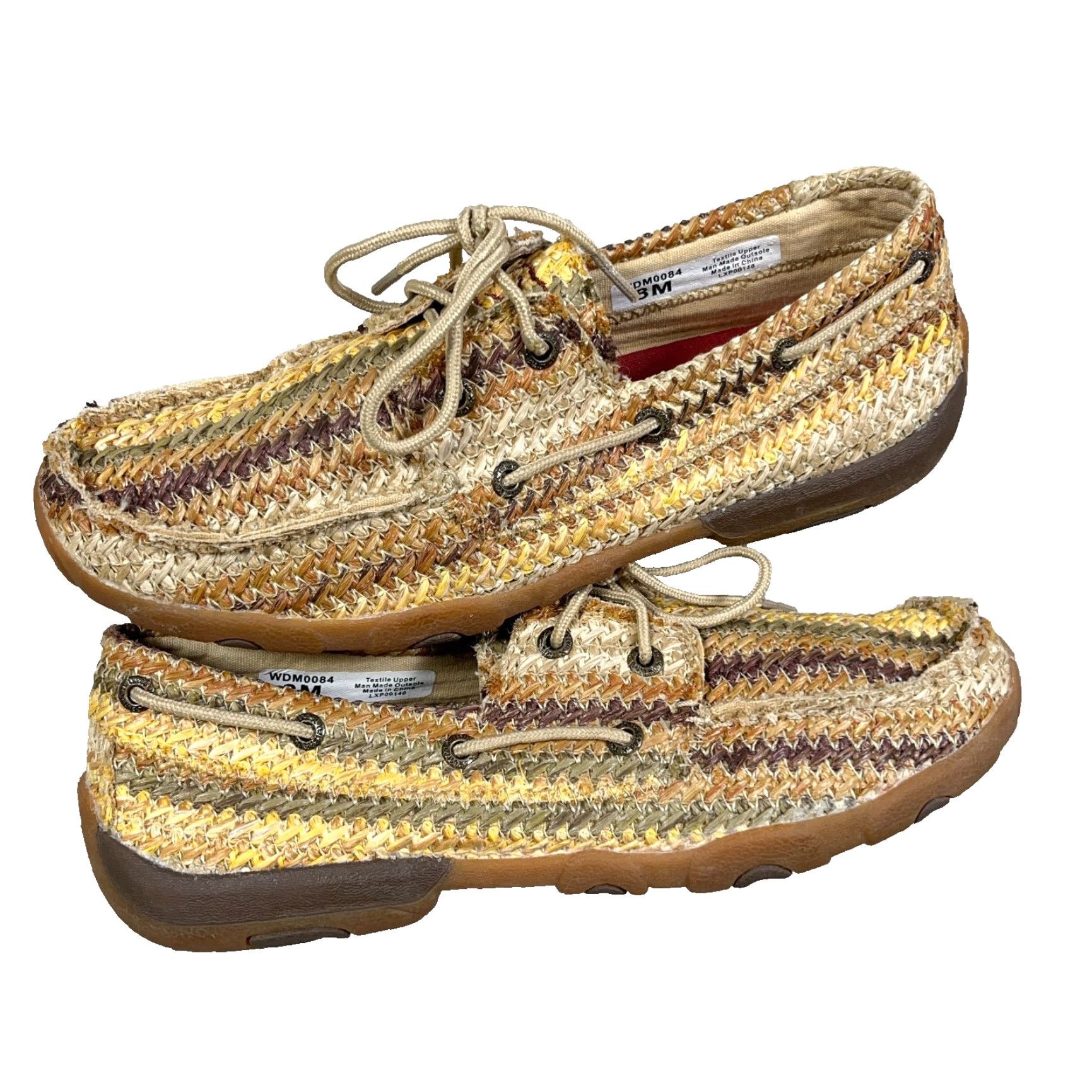 Twisted X Twisted X Women's Loafers Slip On Driving Moccasins Moc Toe WDM0084 8M Brown Casual Slip-On Shoes Size US 8 / IT 38 - 2 Thumbnail