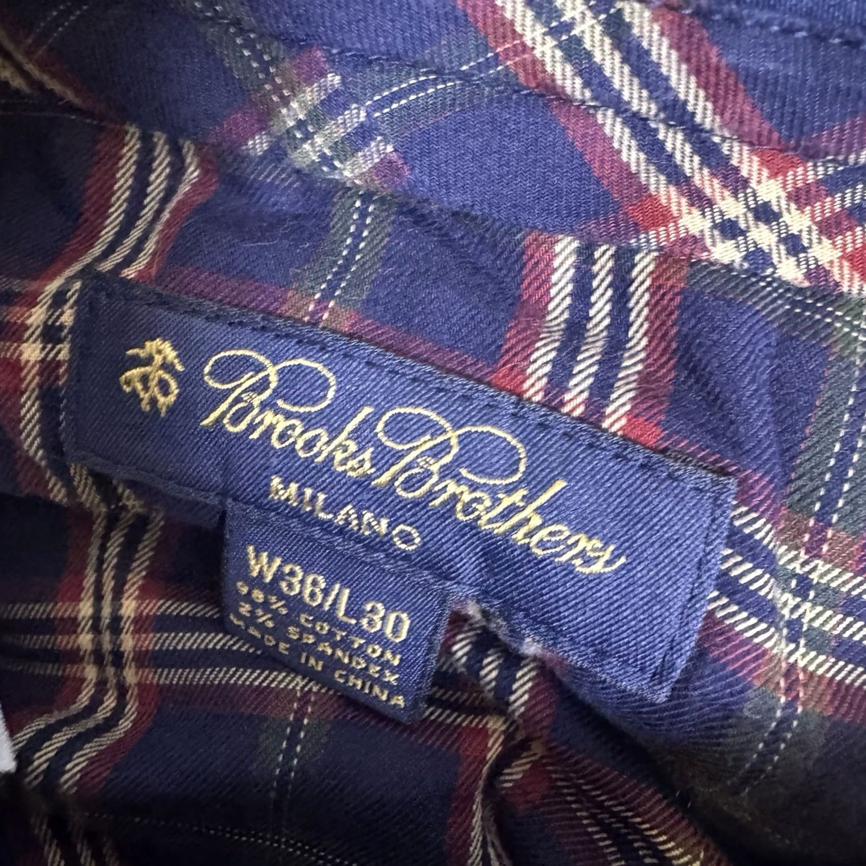 Brooks Brothers Brooks Brothers Milano Pants Mens 36x26 Brown Corduroy Preppy Hemmed Trouser Size US 36 / EU 52 - 7 Thumbnail