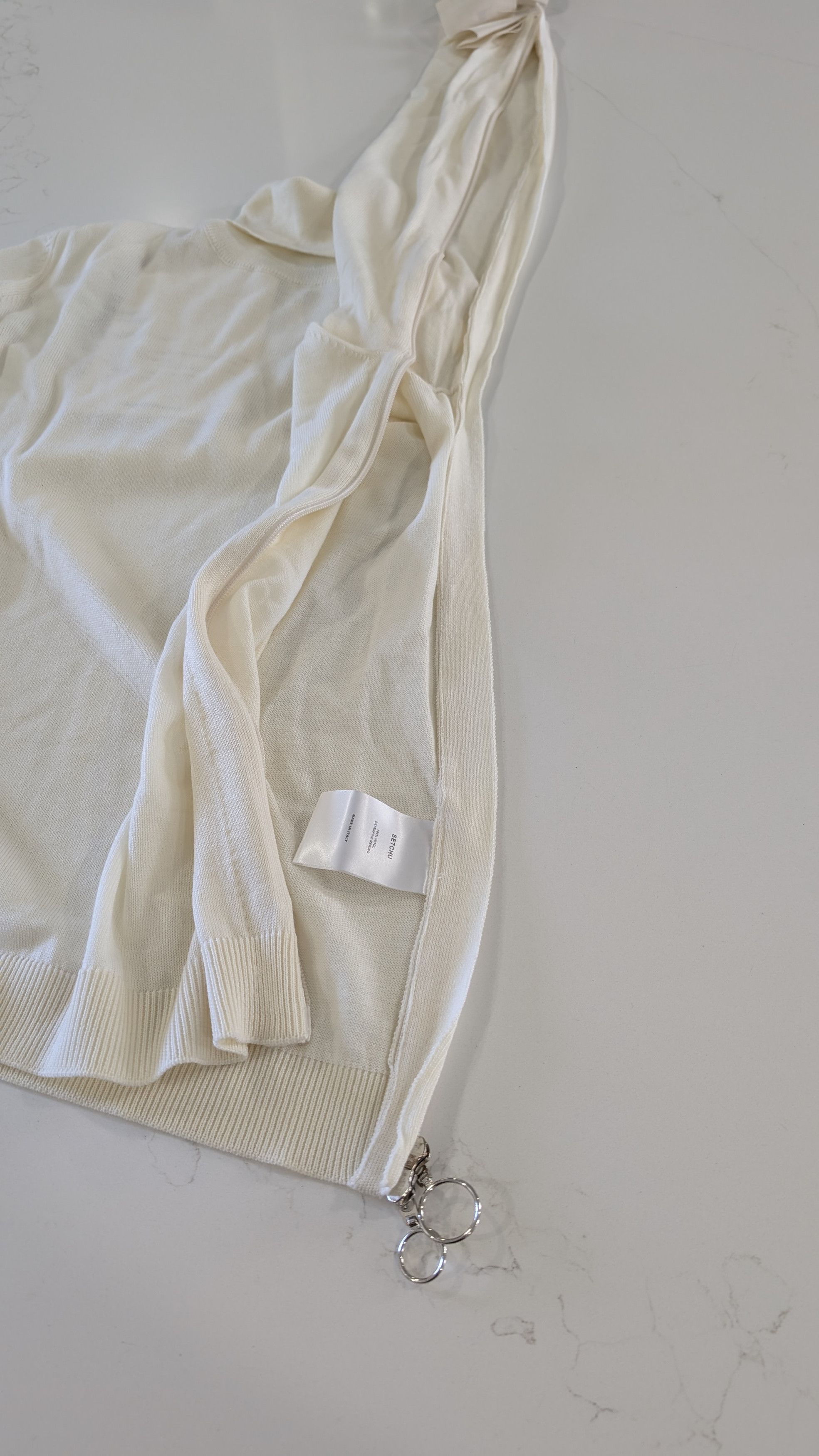Other SETCHU Zip Knit Turtleneck Sweater Off-White Size 1 S Size US S / EU 44-46 / 1 - 8 Thumbnail