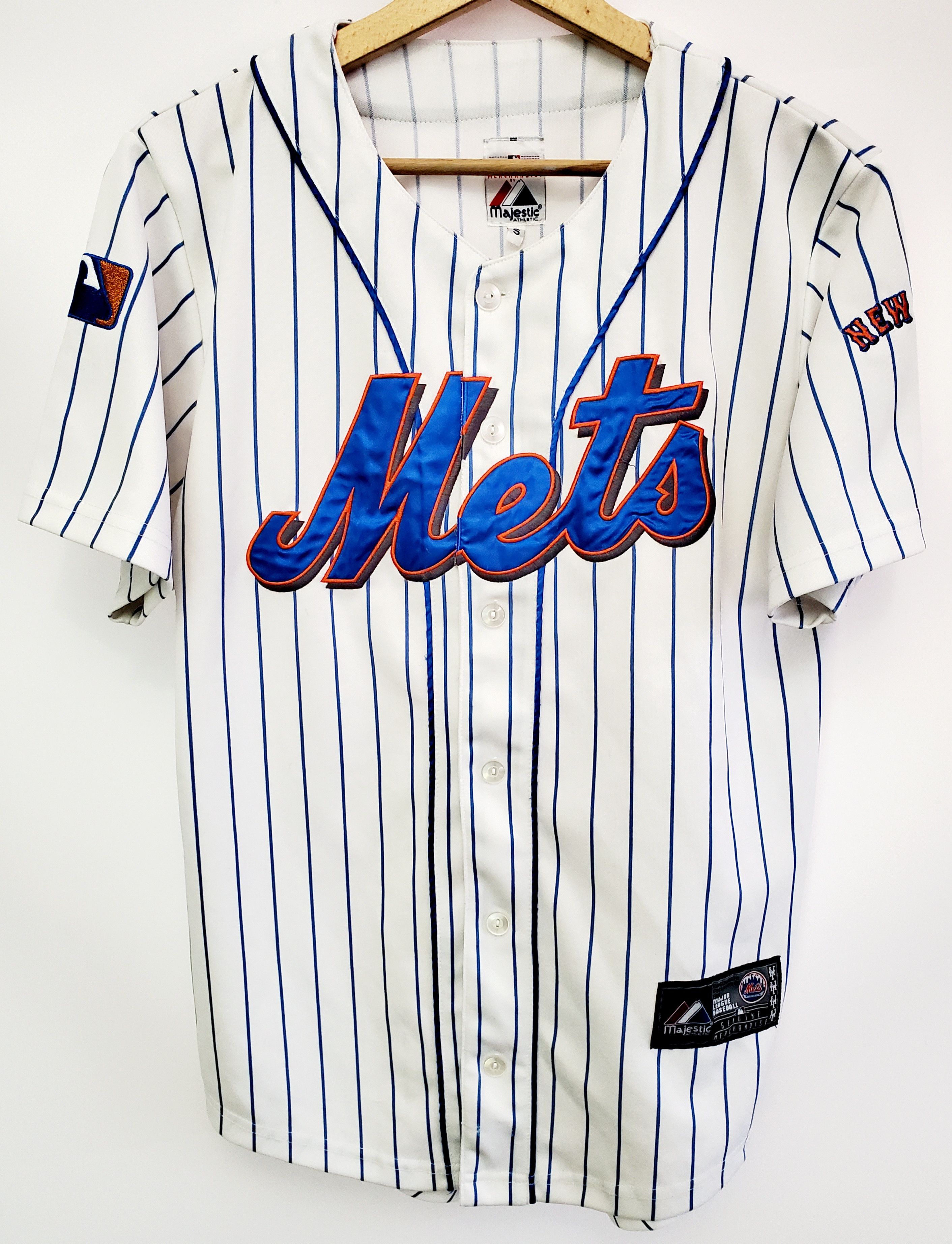 Jersey MLB Majestic MLB NEW YORK METS MAJESTIC BASEBALL JERSEY SIZE Grailed