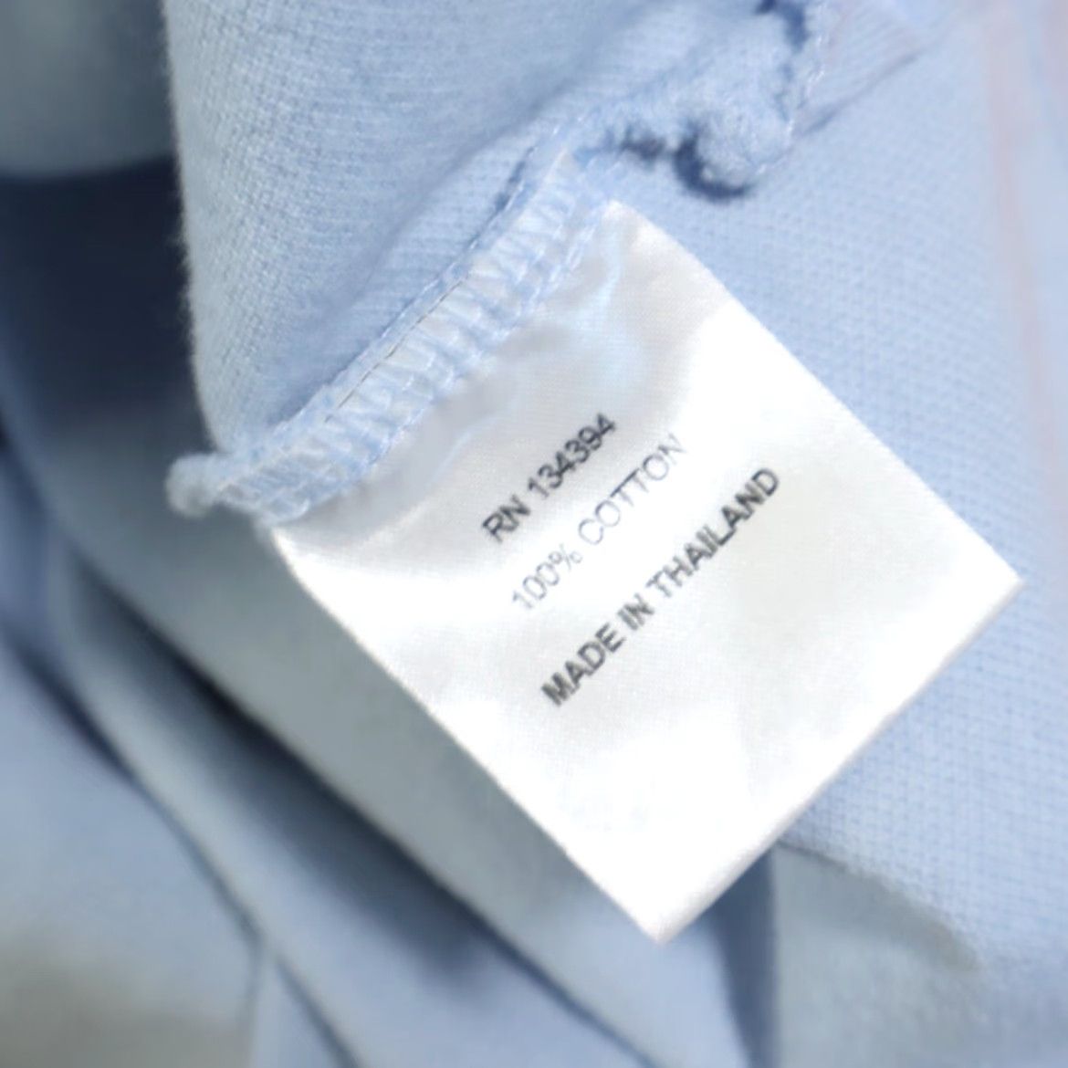Vintage True Flies Polo Shirt Pique Cotton Solid Blue M Men Shirt Size US M / EU 48-50 / 2 - 7 Thumbnail