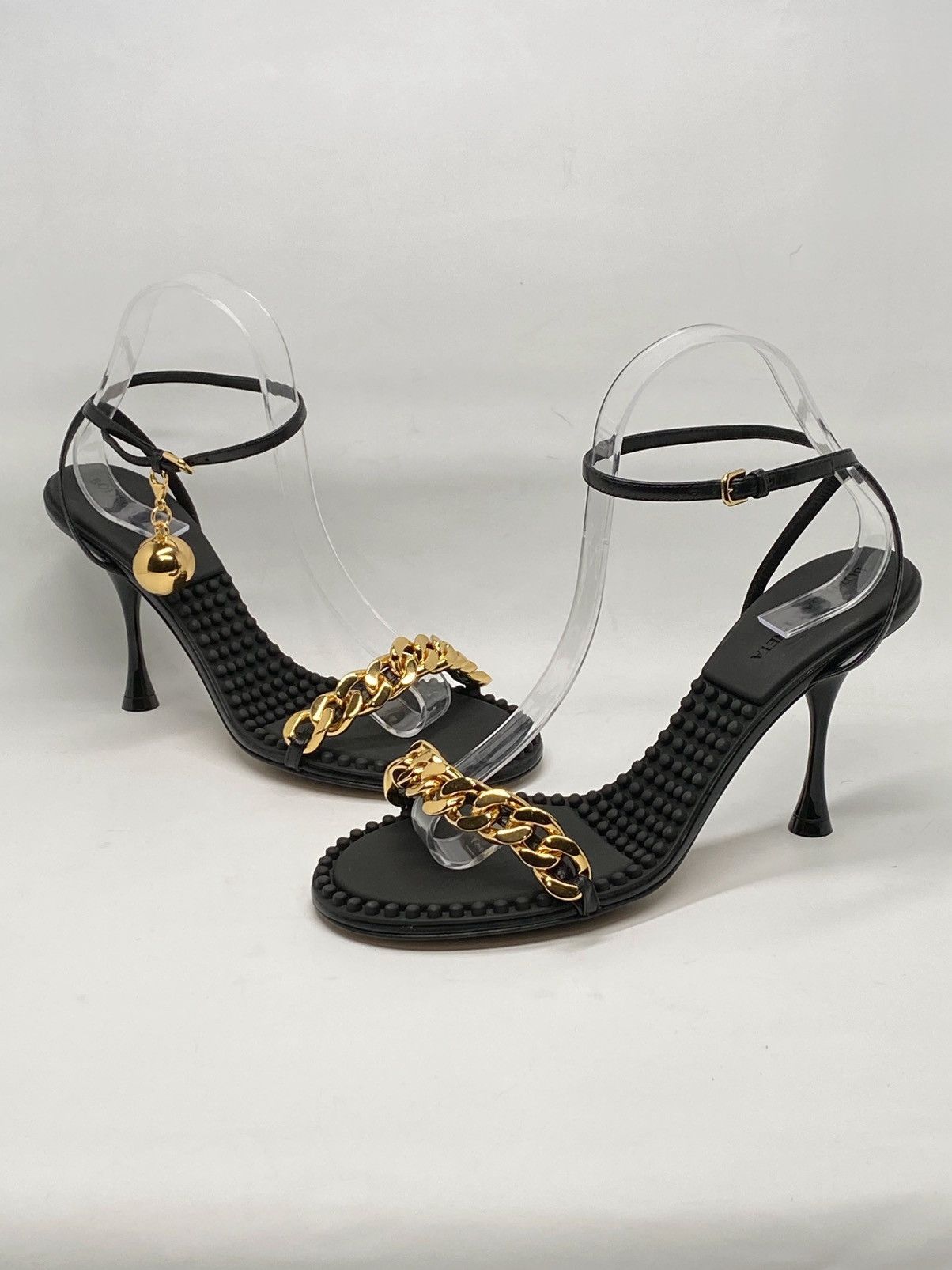 Bottega Veneta Bottega Veneta Ball Embellished High Heel Sandals size 39 Size US 9 / IT 39 - 3 Thumbnail