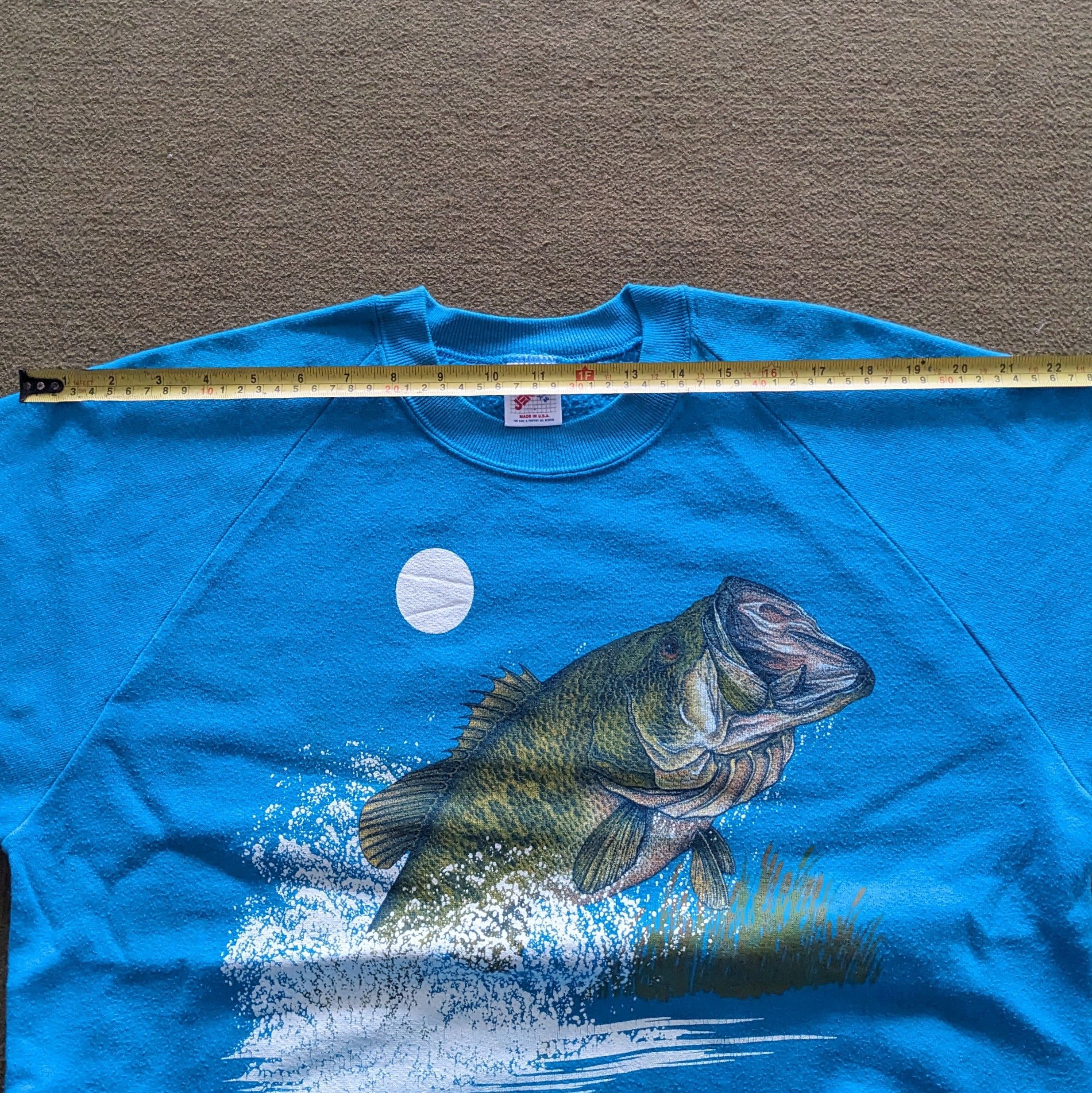 Other Vintage FISH Art American Style Sweatshirt Size US M / EU 48-50 / 2 - 6 Thumbnail