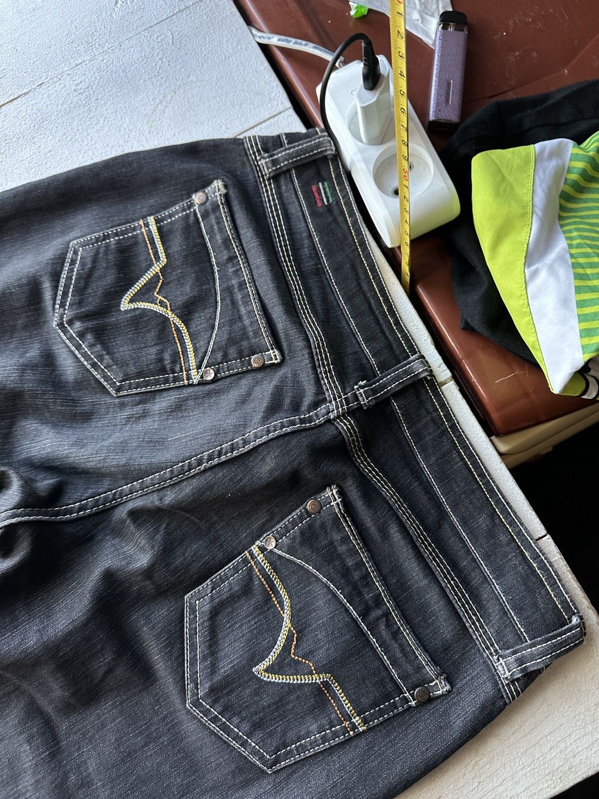 Diesel 🚨Gothic Diesel Regular Slim relax Flared Jeans Womens Size 31" - 13 Thumbnail