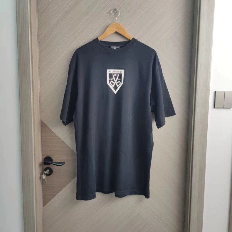 Balenciaga Balenciaga Scissors Black Short Sleeve Size US XS / EU 42 / 0 - 1 Thumbnail
