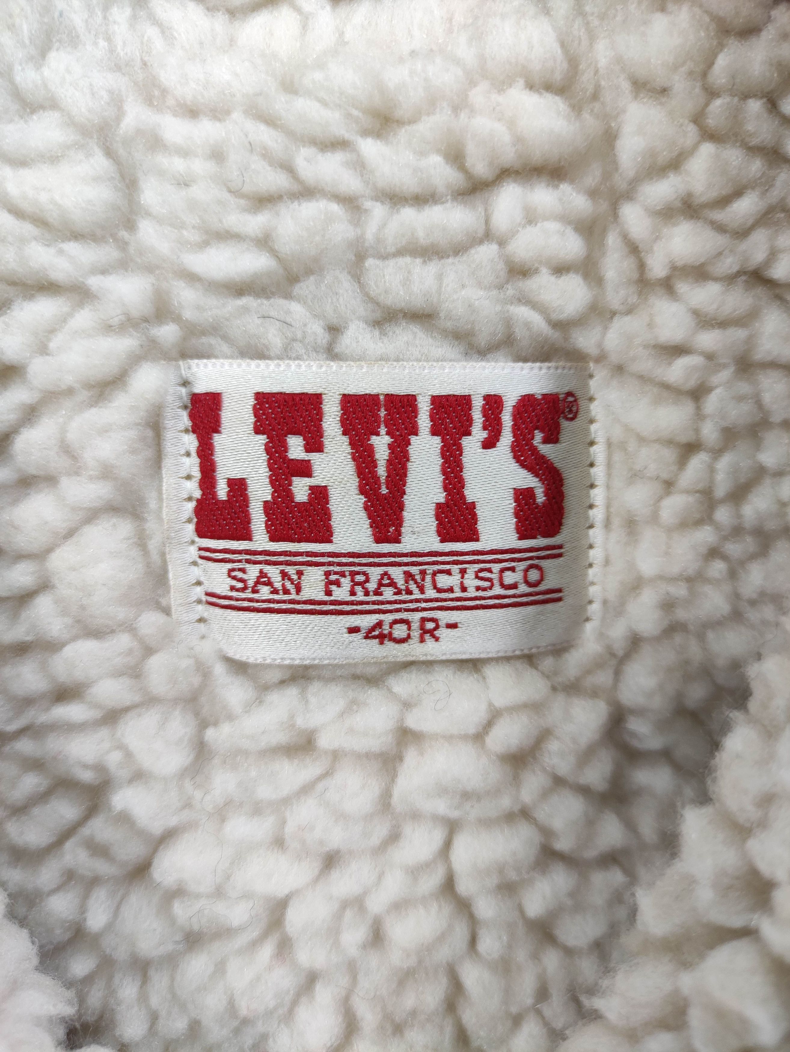 Levi's Vintage Levis 80s Corduroy Denim Jacket Lined Sherpa Size US M / EU 48-50 / 2 - 8 Thumbnail