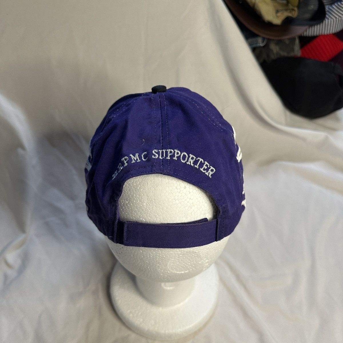 Harley Davidson Vintage Y2K Harley Davidson purple flames hat Size ONE SIZE - 3 Thumbnail