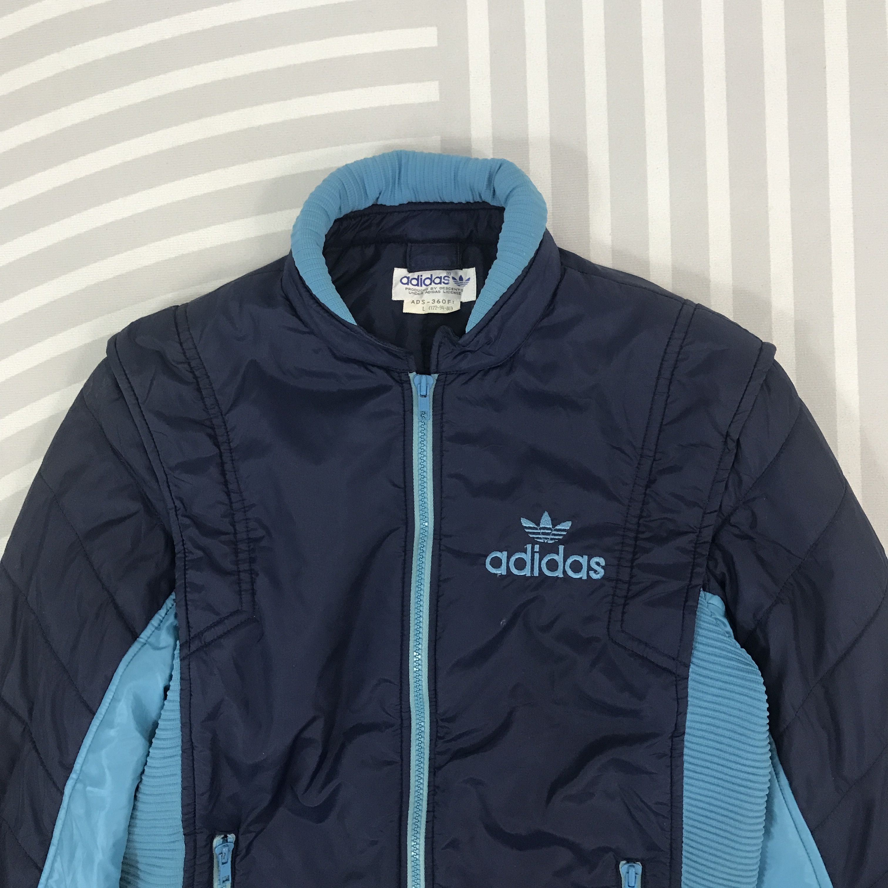 Adidas × Vintage Vintage 90s Adidas Jacket Size US L / EU 52-54 / 3 - 2 Thumbnail