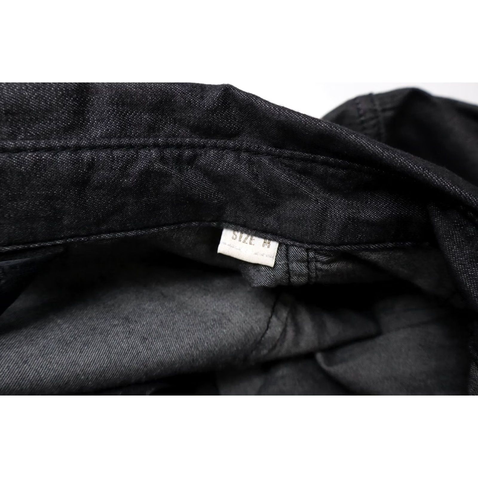 Diesel DIESEL Shirt Mens MEDIUM Western Look Grey Button-Up Chest Pockets Collared Size US M / EU 48-50 / 2 - 5 Thumbnail