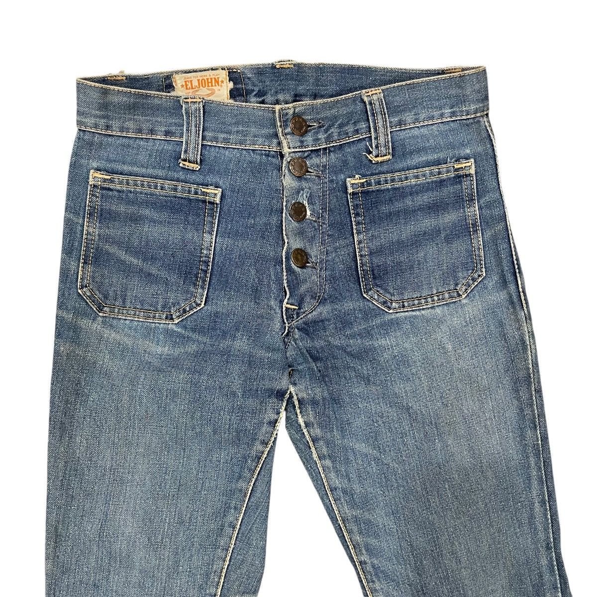 Big John Vintage 80s EL John Big John BootCut Denim Jeans Size 28" / US 6 / IT 42 - 2 Thumbnail