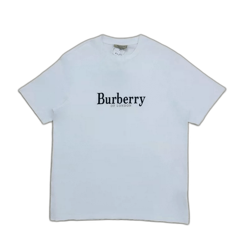 Burberry Burberry Embroidered Logo Short Sleeve T-shirt-yf Size US XL / EU 56 / 4 - 1 Thumbnail