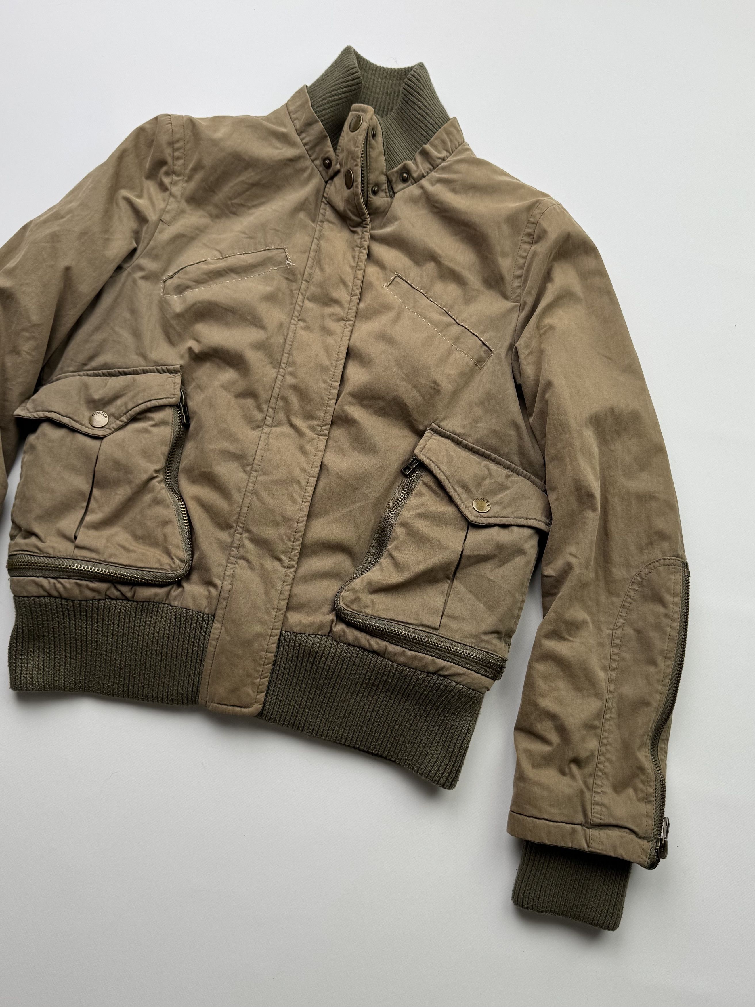 Japanese Brand Vintage Cropped Jacket With Zippers B616(V145)E2 Size US S / EU 44-46 / 1 - 3 Thumbnail