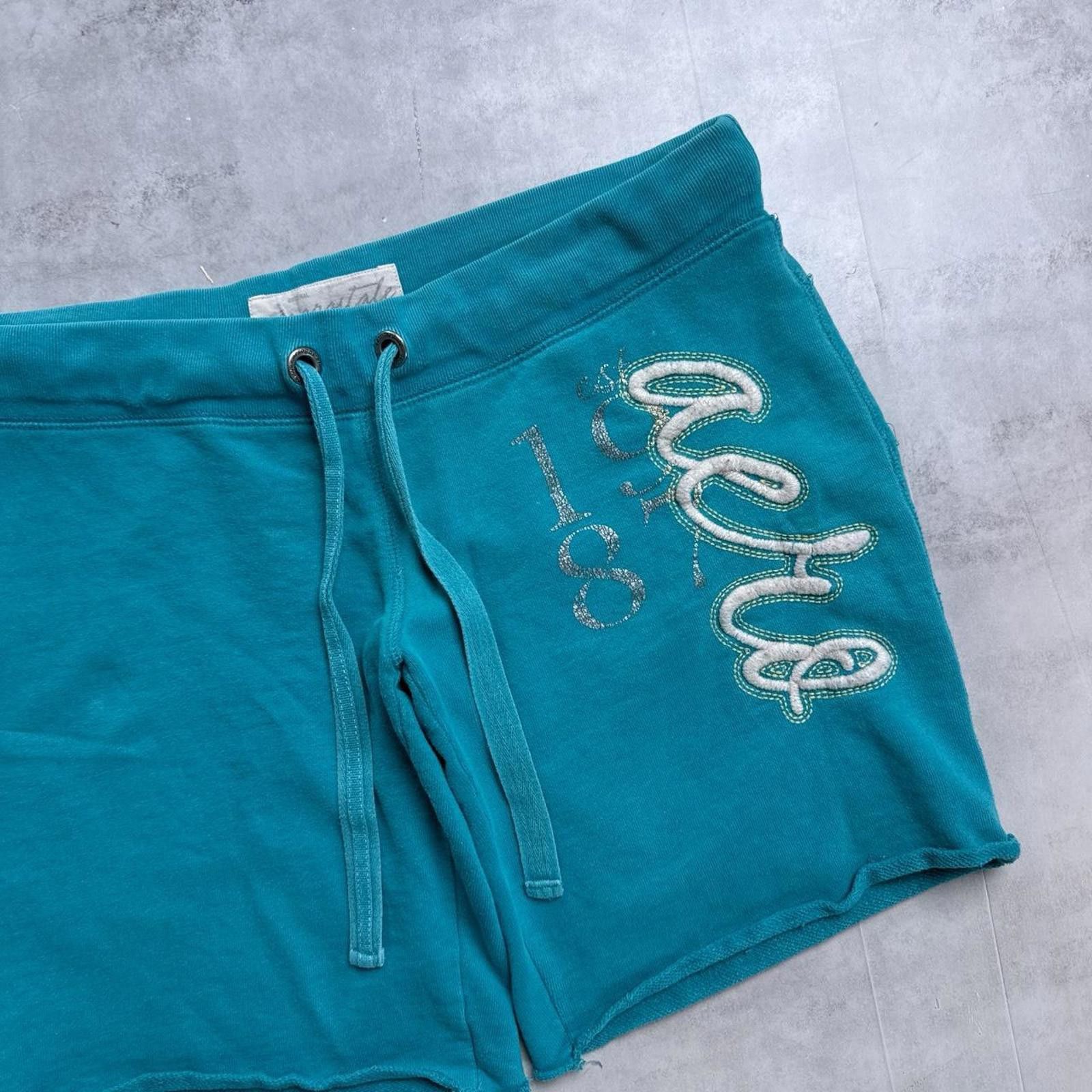 Aeropostale Y2K Aeropostale 00s Blue Sweat Shorts Size 26" / US 2 / IT 38 - 2 Thumbnail