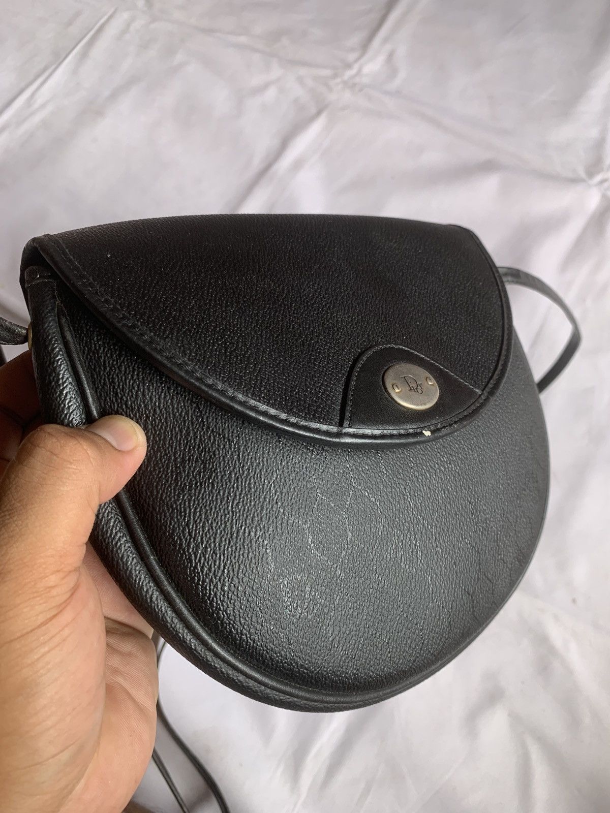 Dior Vintage Christian Dior Honeycomb Mini Crossbody Sling Bag Size ONE SIZE - 3 Thumbnail