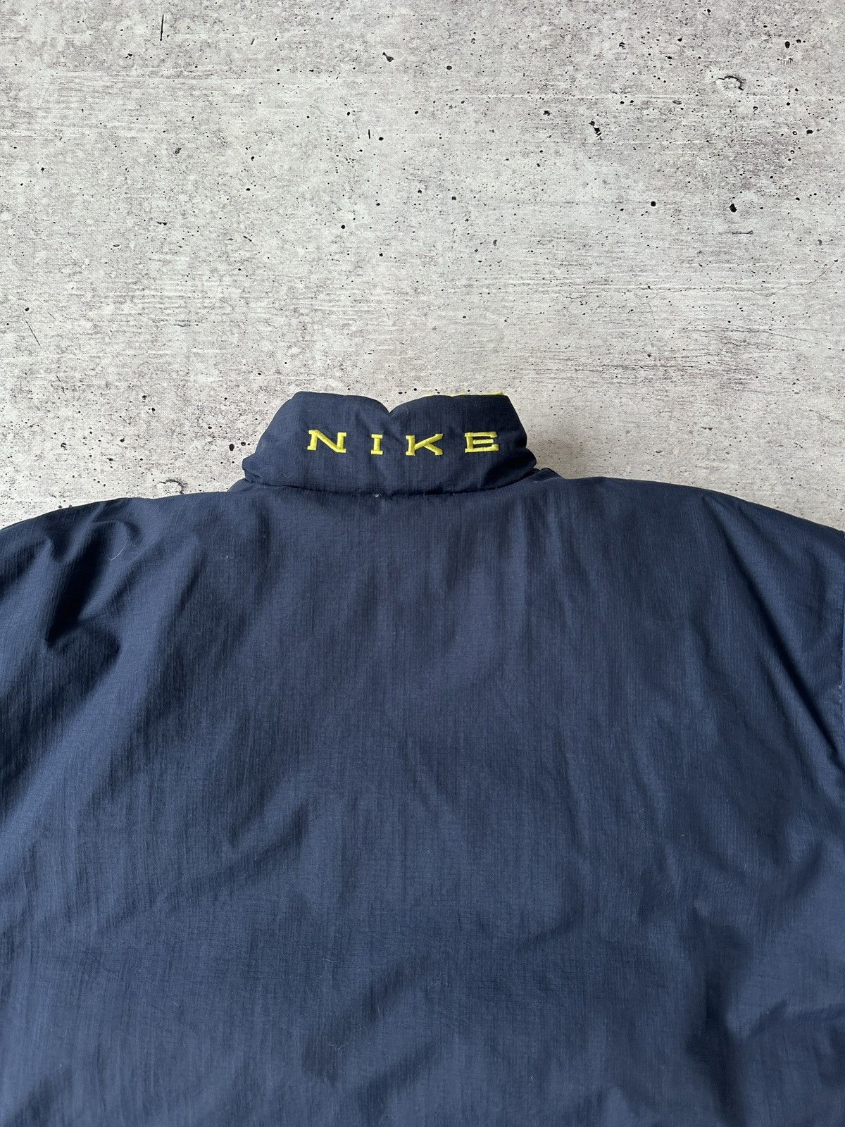 Nike Nike Vintage Big Logo Reversible Down Puffer Jacket Size US XL / EU 56 / 4 - 13 Thumbnail
