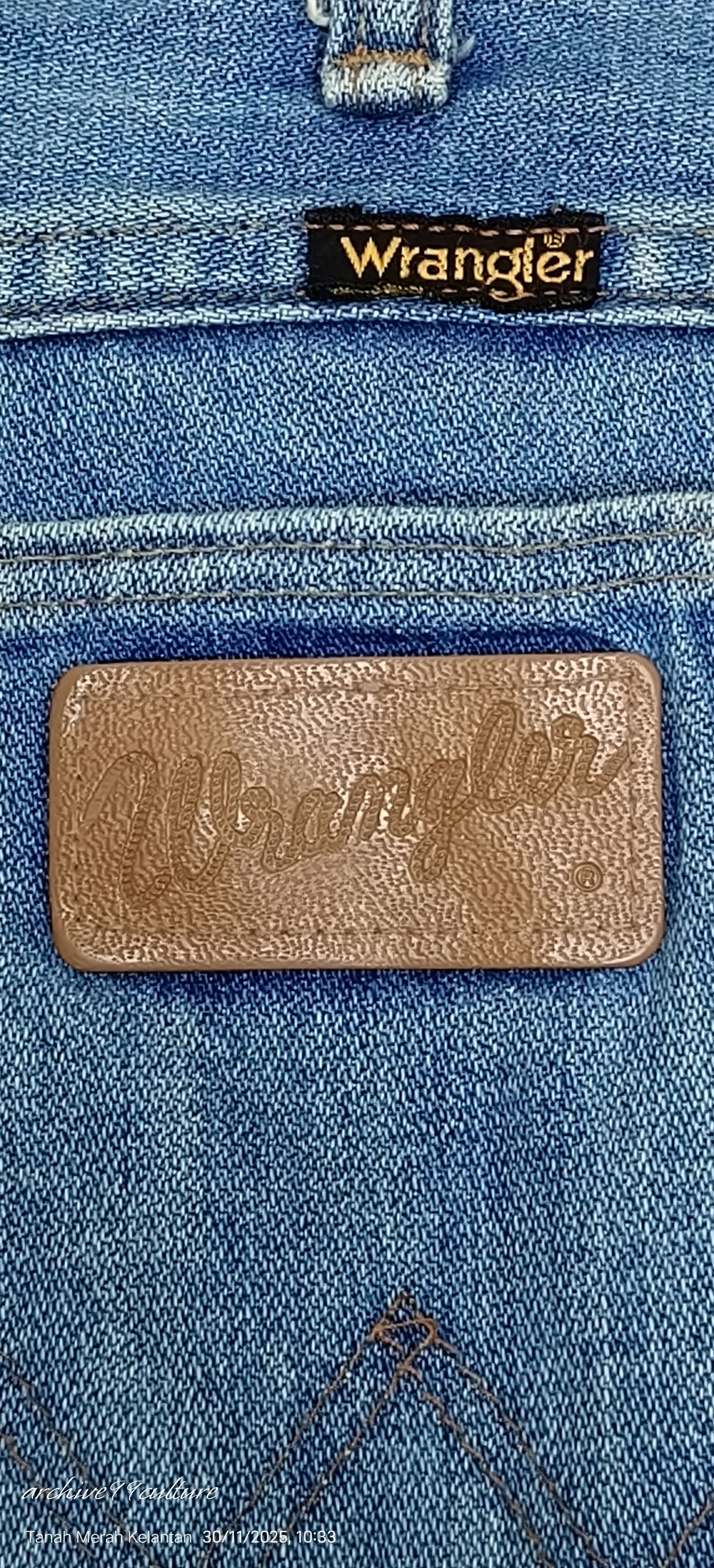 Wrangler Vintage 60's 70's IDEAL zipper triple stitch flare jeans Size US 32 / EU 48 - 4 Thumbnail