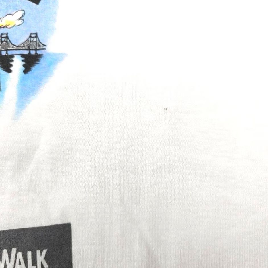 Vintage VINTAGE Screen Stars 3M Midsummers Night Walk T Shirt Mens Size L White Short Sleeve Crew Neck 80s 1989 Made In USA Mens Size US L / EU 52-54 / 3 - 4 Thumbnail