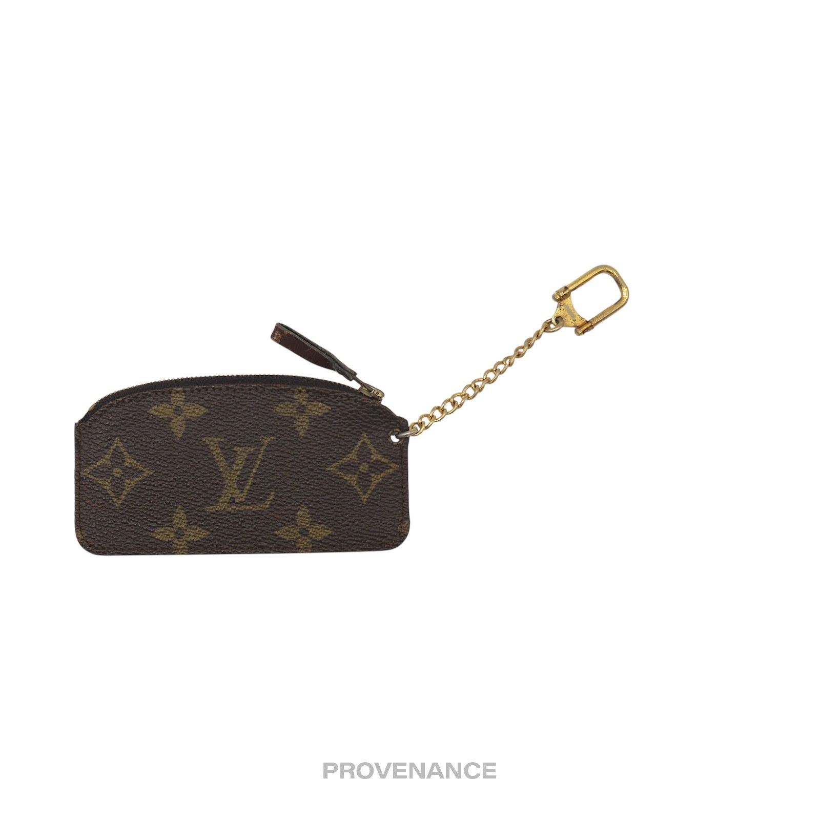 Louis Vuitton 🔴 Louis Vuitton Ellipse Key Pouch Cles - Monogram Dark Size ONE SIZE - 3 Thumbnail