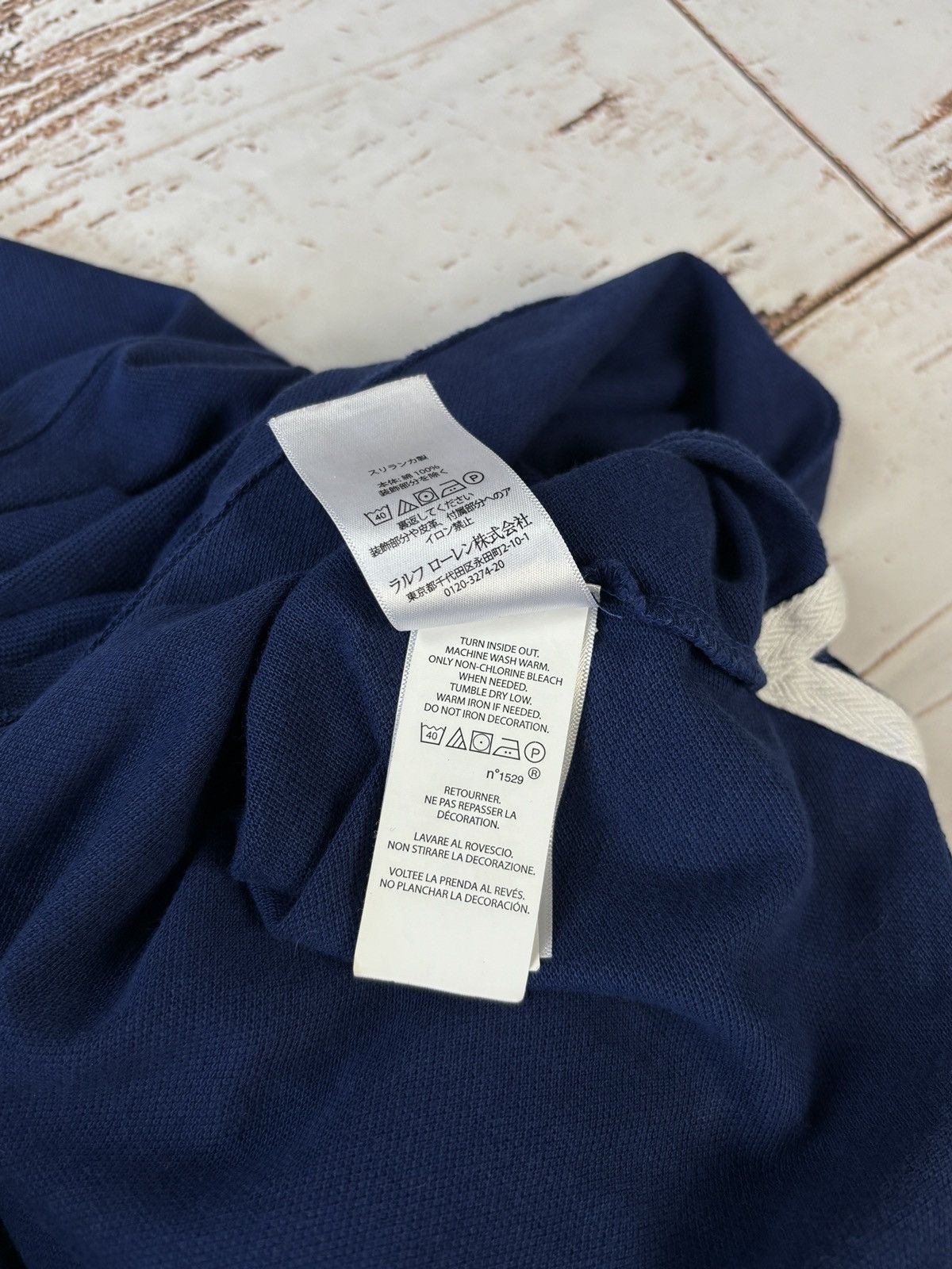 Polo Ralph Lauren × Ralph Lauren Polo Ralph Lauren Spellout Logo Vintage Polo Shirt Vint Size US XL / EU 56 / 4 - 10 Thumbnail