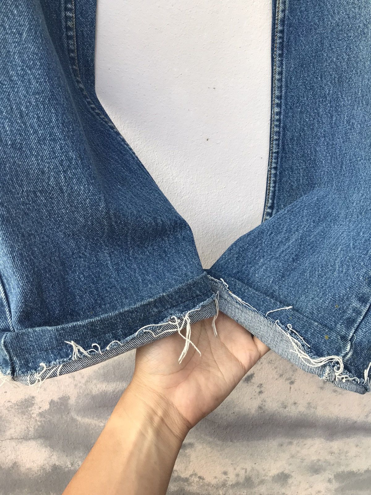 Levi's Vintage Levis Patchwork Denim custom sashiko Size US 32 / EU 48 - 10 Thumbnail