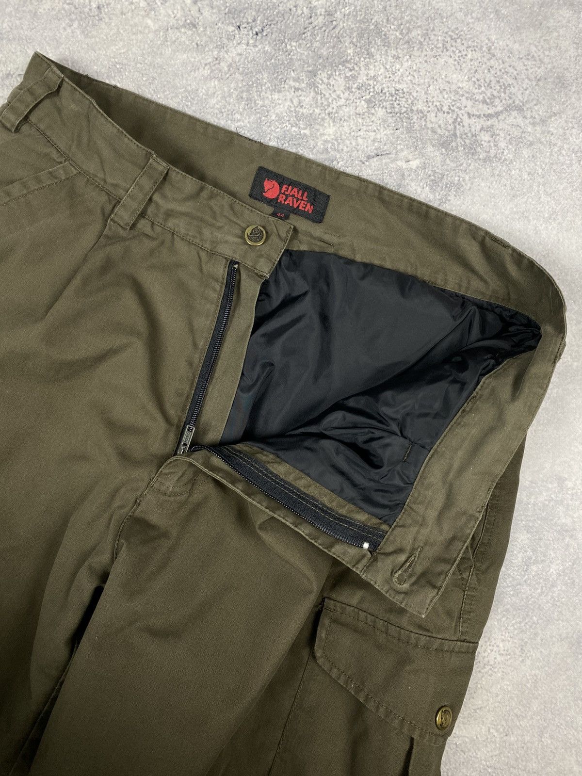 Fjallraven Fjallraven Barents Pro G-1000 Cargo Hiking Pants Brown Size US 34 / EU 50 - 22 Thumbnail