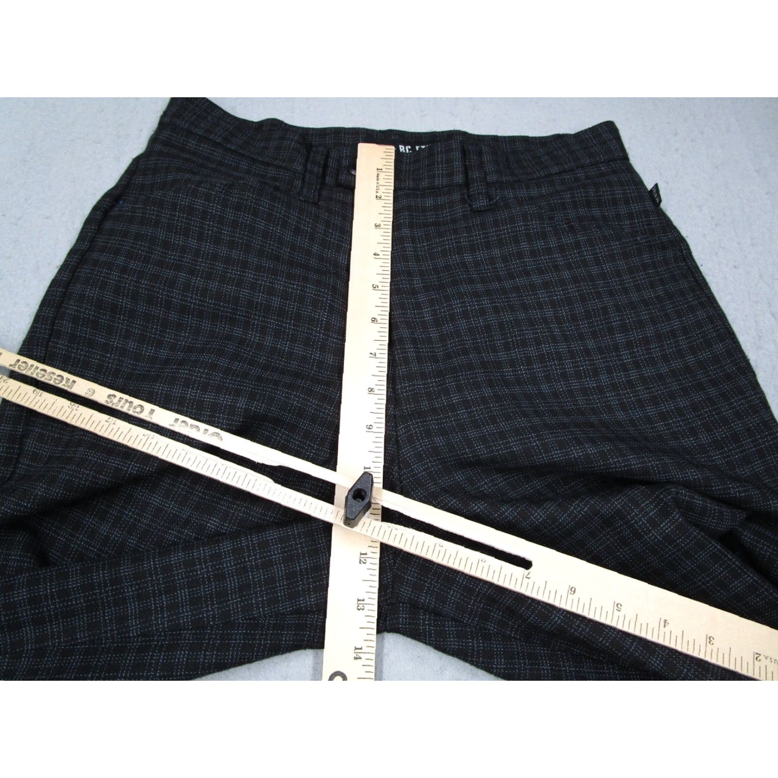 Etro VINTAGE BC ETHIC Pants Mens 30 Black Sanford 30x30 Chino Slim Straight Logo 90s Mens Size US 30 / EU 46 - 4 Thumbnail