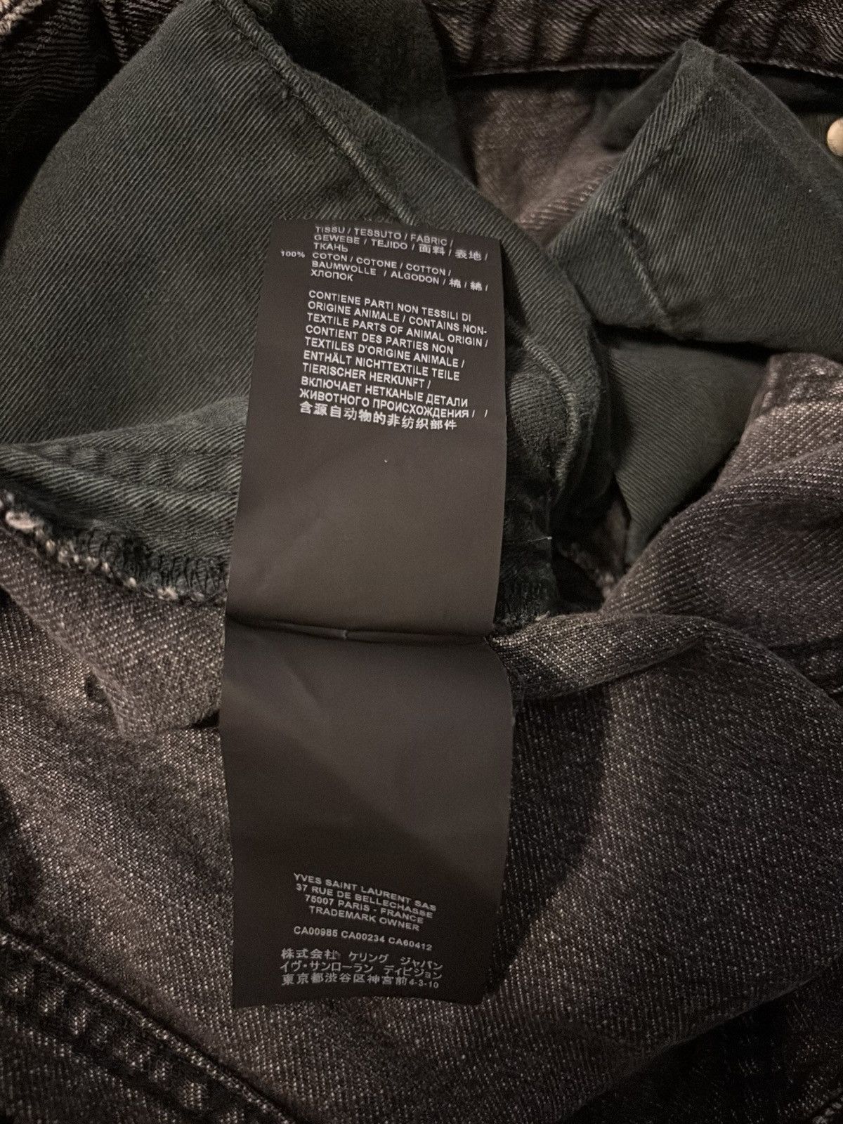 Saint Laurent Paris Saint Laurent Paris D18 Denim Size US 31 - 9 Thumbnail